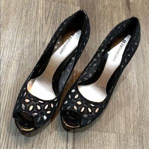 Naturalizer black high heels shoes 7.5